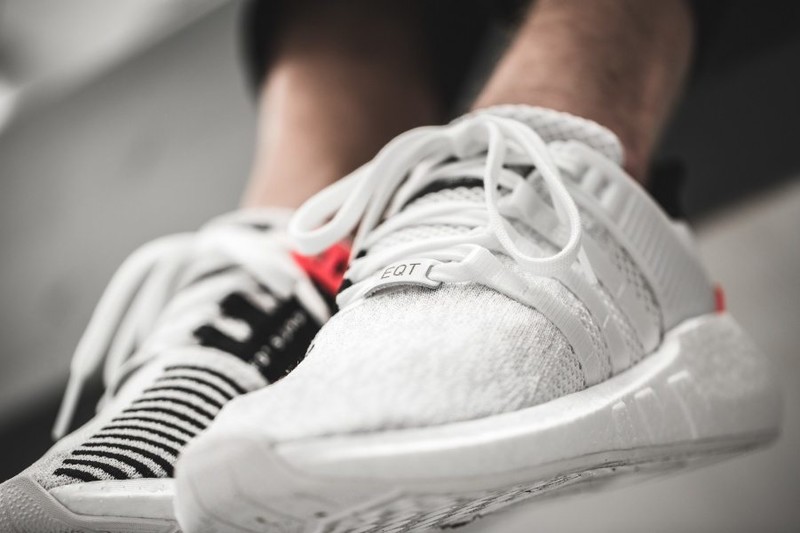 adidas EQT Support 93 17 White Turbo Red